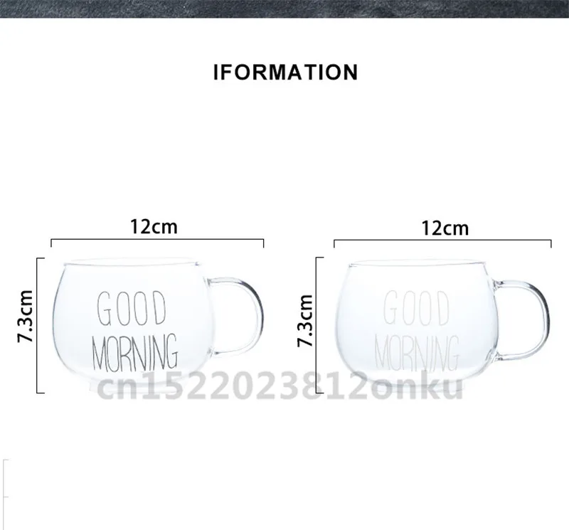 380 мл креативные кофейные кружки с ручкой кружки стеклянные чайные чашки Посуда для напитков молоко
