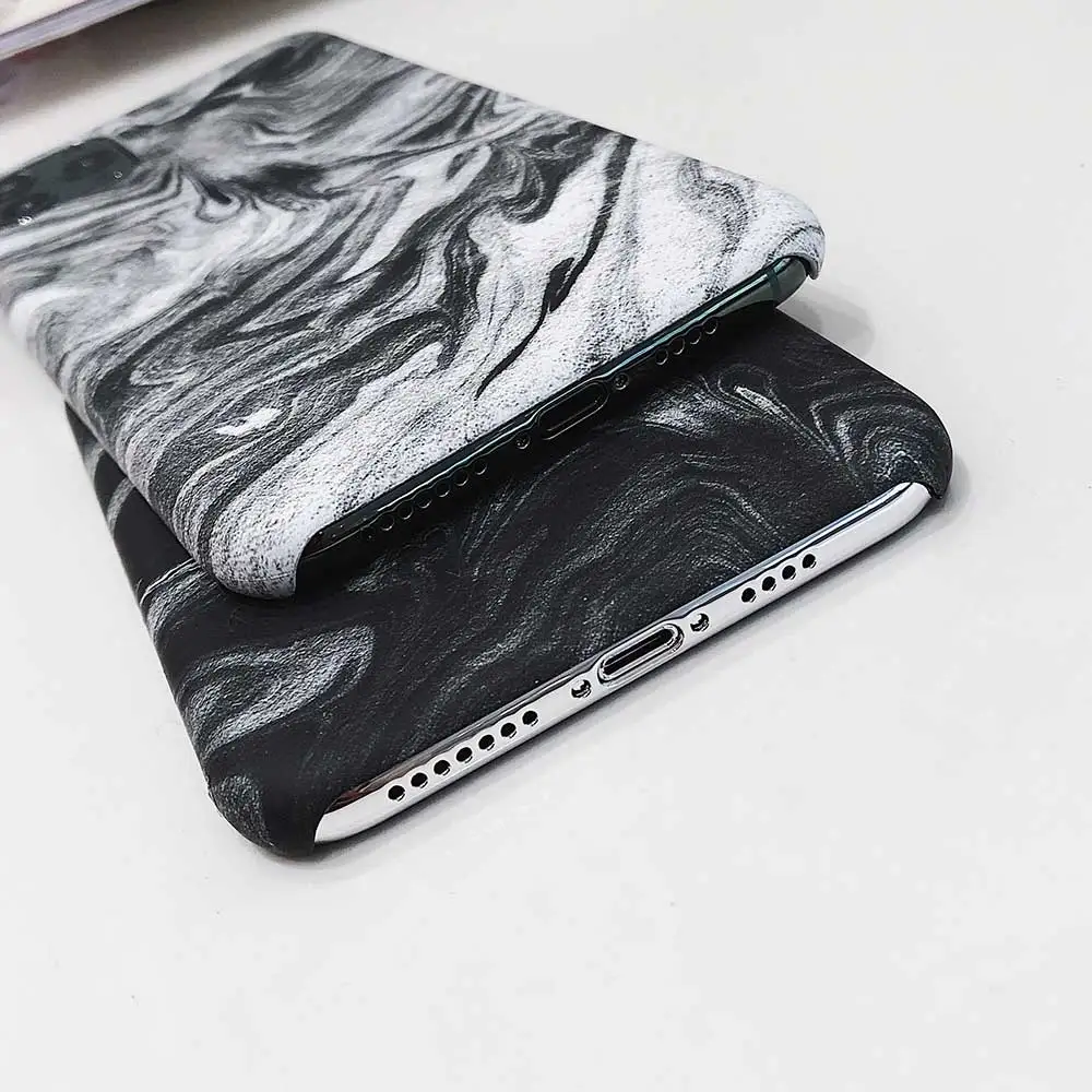 luminous matte smoke marble Case For iphone 5