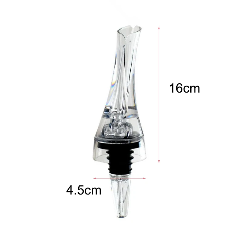 UPORS Wine Aerator Pourer Premium Aerating Pourer Red Wine Decanter Cap Spout Stopper Bottle Mouth Dispenser Decanter Spout 2