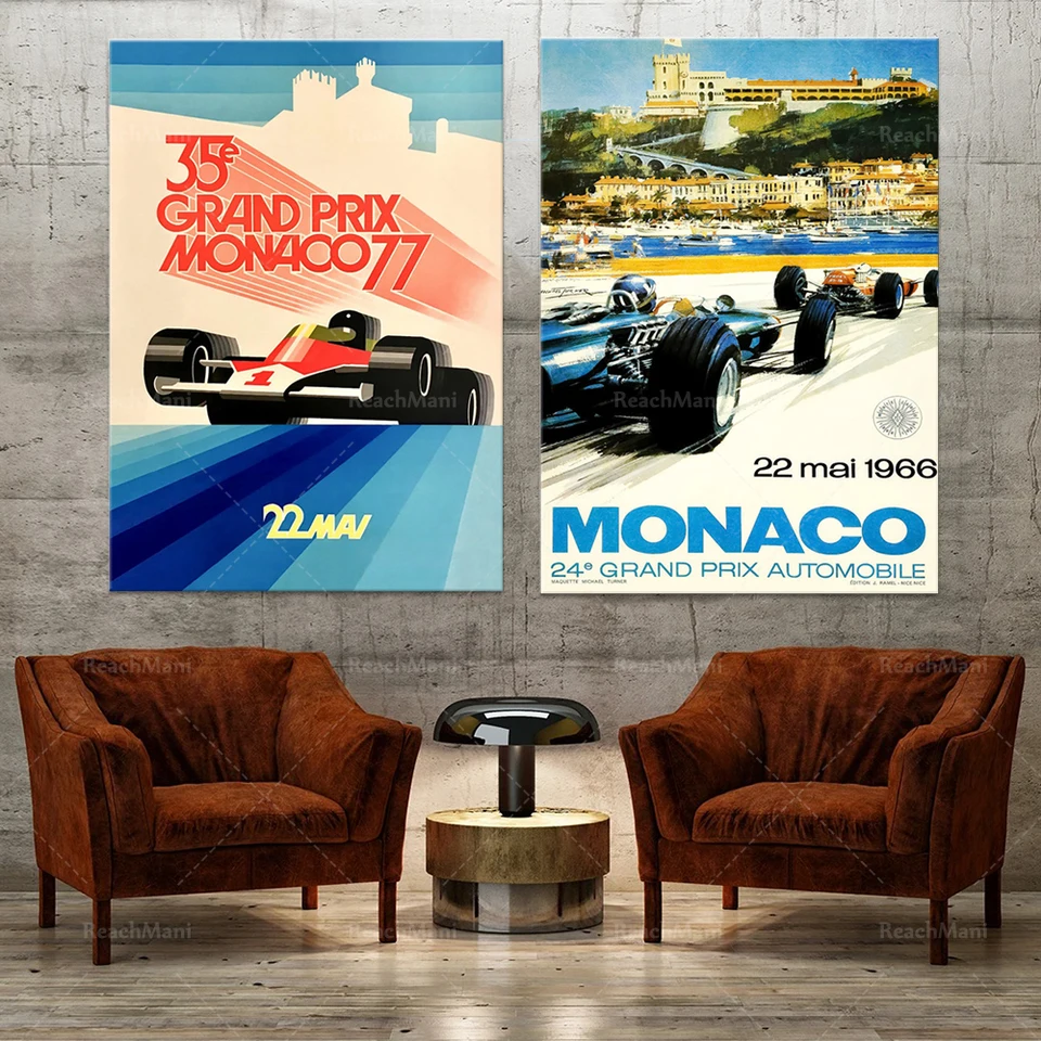 NEUF AFFICHE / Poster Lancia Stratos Rallye de Monte-Carlo 1977 EUR 74