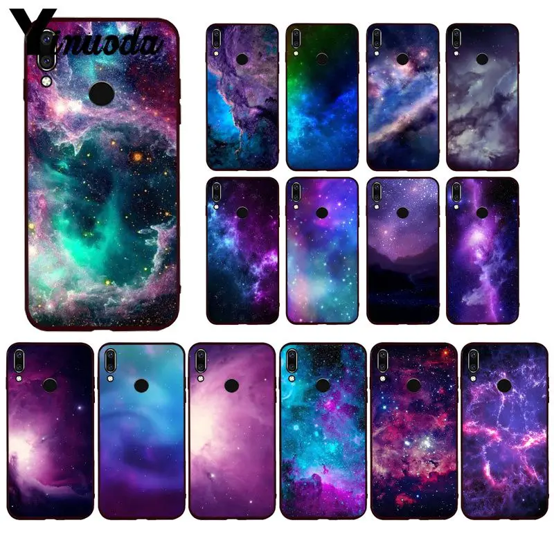 Yinuoda Космос для galaxy Вселенная звезда Темный чехол телефона Huawei P40 P30 P20Pro P20Lite P30Lite