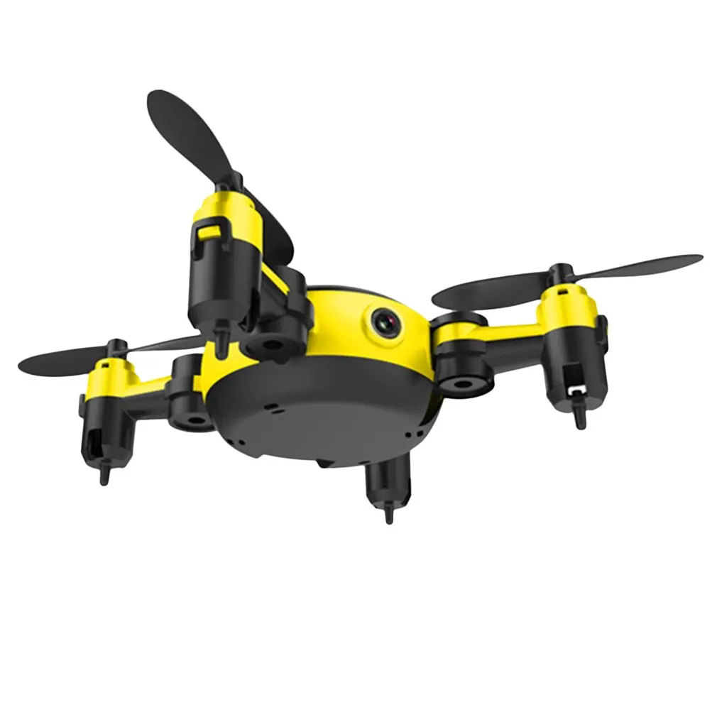RC Helicopter Helicopter WiFi Pocket Drone 4Axis Gyro Quadcopter Foldable Selfie Drone RTF UAV Mini Headless Mode Drones New