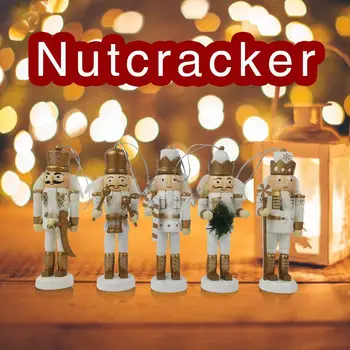 

British Wind Nutcracker Soldier Puppet Ornaments Holiday Decorations Gift Christmas Decorations For Home Kids Gift