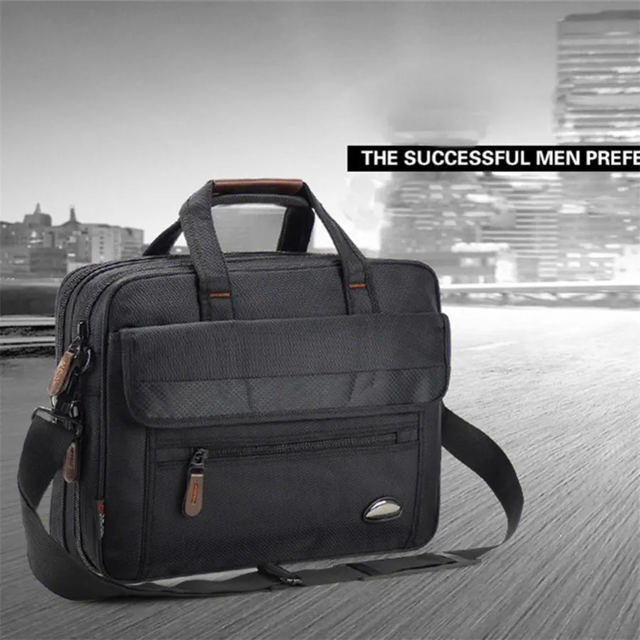 

Casual Women Briefcase Men Bags 15.6" Laptop Computer Bag Waterproof Travel Bag Portable Practical File Bolso Hombre Sac Homme