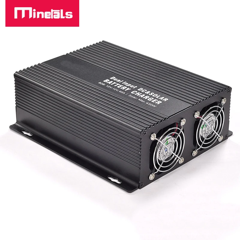 BOOSTER DC to DC 60a MPPT Solar 30a DC-DC Charger and MPPT Controller Dual Input NTC LCD APP Smart Vehicle Battery to Battery battery charger,solar charger,solar battery charge controller