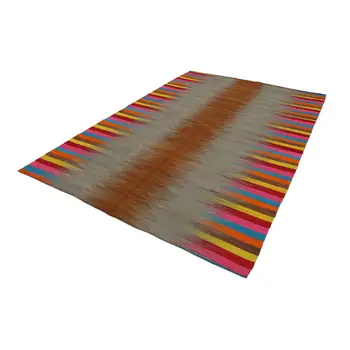 

211x316 Cm Multicolor Handmade Contemporary Rugs Rug-7x10 Ft