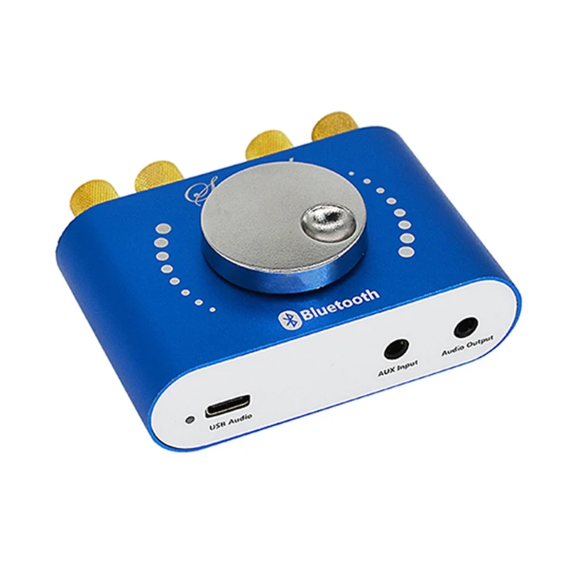 40W50WX2 стерео bluetooth цифровой усилитель мощности плата 12В/24V2.0 двухканальный с