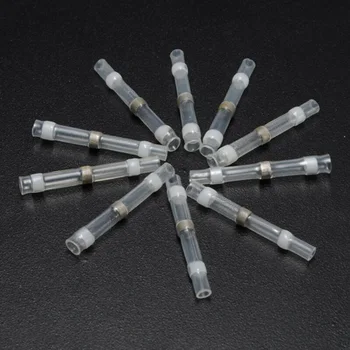 

4 Sizes Heat Shrink Connectors Transparent Waterproof Replacement Wire