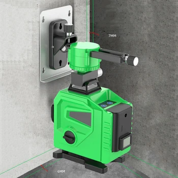 

Powerful 16/12 Line Green Light Laser Machine Laser Level Horizontal Vertical 3D Self-Leveling Cross Outdoor Laser Beam Line