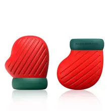 Мультяшные Рождественские перчатки для грелки, носки, теплый мешок для воды, Мини Силиконовые милые Креативные подарки