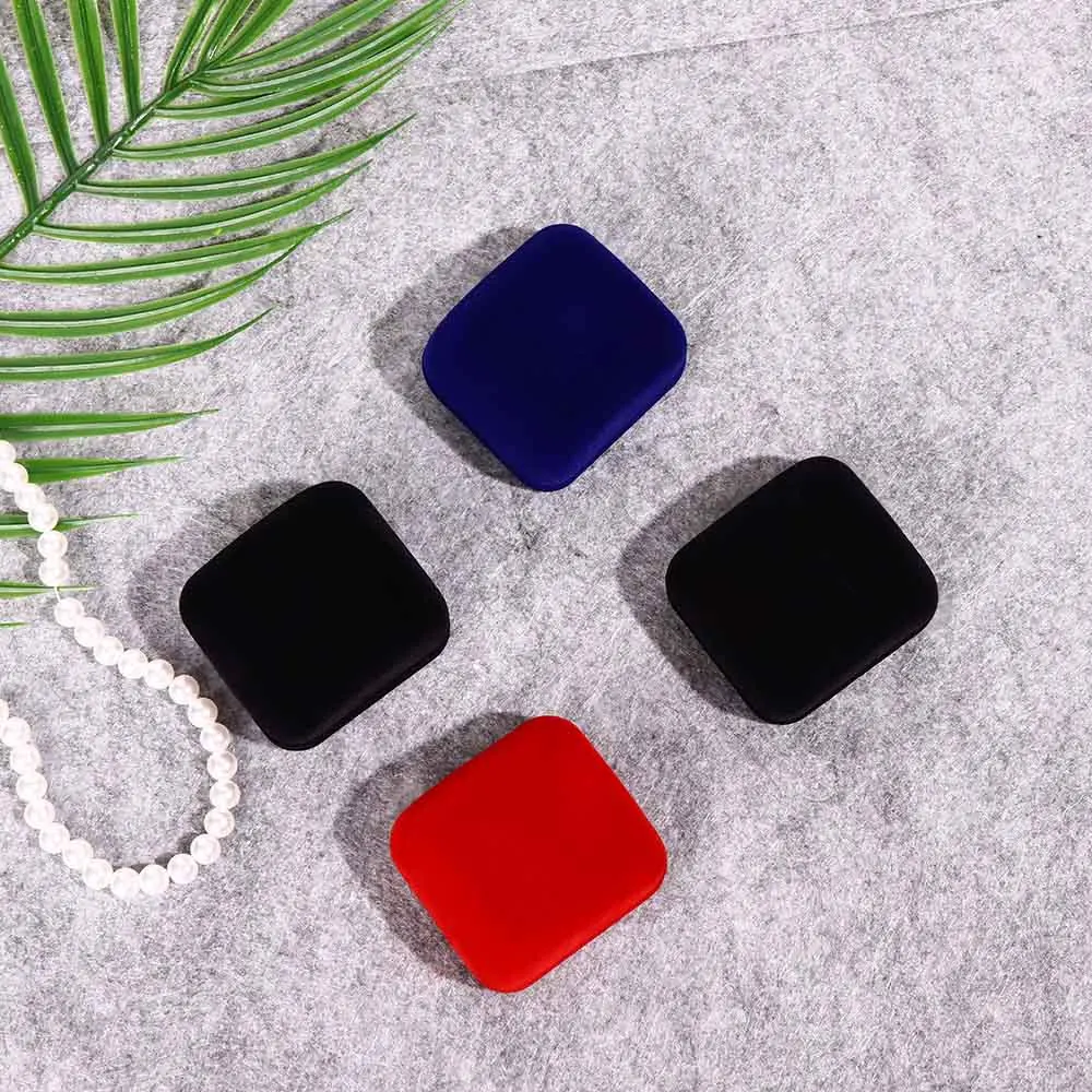 1 шт модные бархатные обручальные свадебные серьги кольцо кулон ювелирные