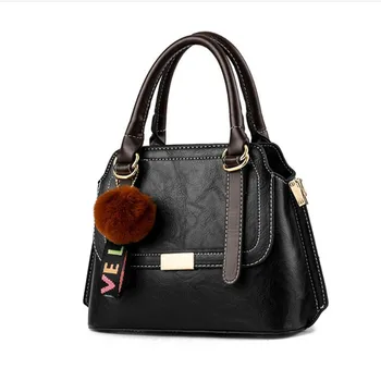 

YINGPEI Women Bag Vintage Casual Tote Fashion Women Messenger Bags Handbag Top-Handle Shoulder Purse Wallet Leather 2020 New
