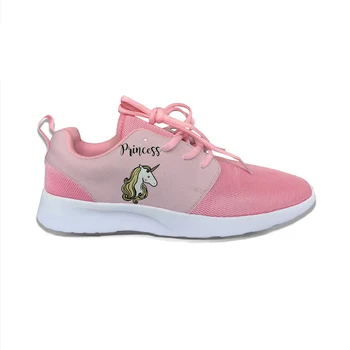 

unicorn princess Cartoon Cute Lovely Kids Sport Running Shoes Casual Breathable Lightweight 3D Print Sneakers Boys Children Girl