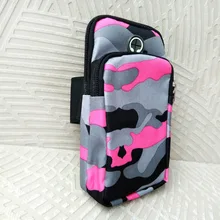 Мужская и женская спортивная нарукавная сумка для мобильного телефона для бега на открытом воздухе 5,5 дюймов, многофункциональная спортивная сумка для ключей