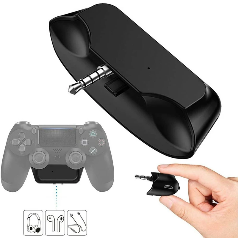 3 5mm Bluetooth Headset o Adapter Receiver Wireless Gaming Headphone TWS for Sony PS4