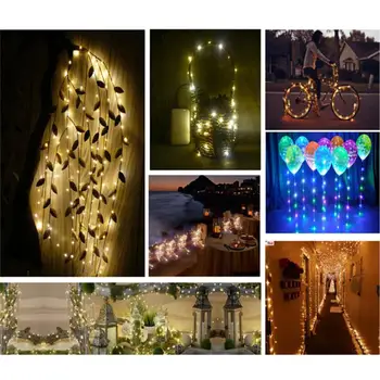 

1M 5M 10M Copper Wire LED String Lights Holiday Lighting Fairy Garland For Christmas Tree Wedding Party Decoration Dropshipping