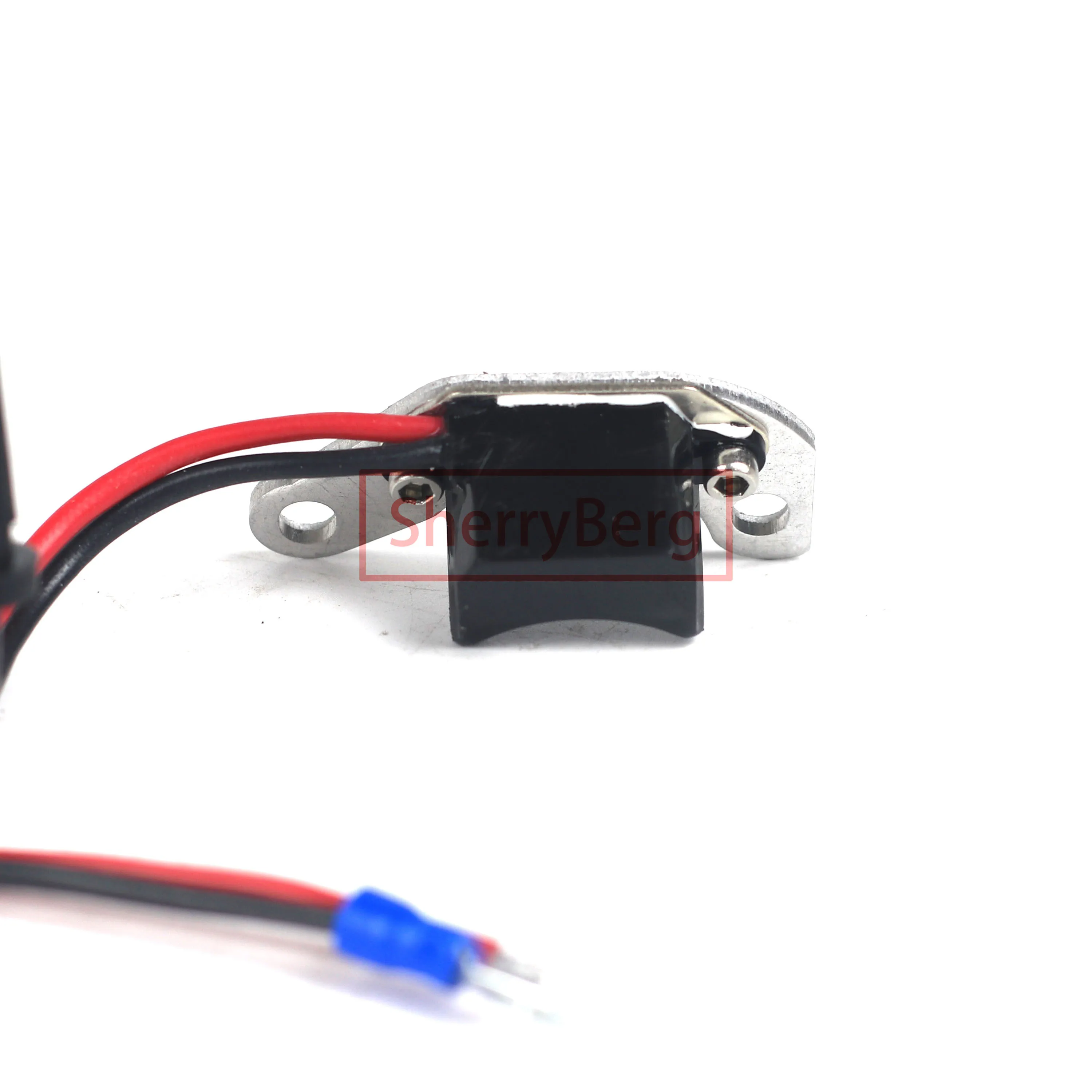 SherryBerg New Distributor Electronic Ignition Kit for Lucas 45D 43D & 59D Distributor Positive Earth Extra Aluminum plate