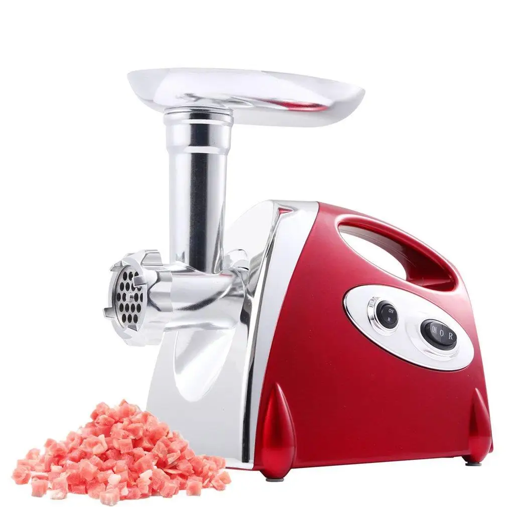 2800W Electric Meat Grinders Stainless Steel Powerful Grinder Sausage Stuffer Mincer Slicer for Kitchen | Бытовая техника