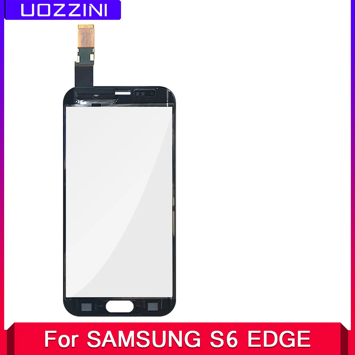 Внешний ЖК-экран для Samsung Galaxy S6 Edge 2 шт. сенсорная панель G925 внешнее стекло