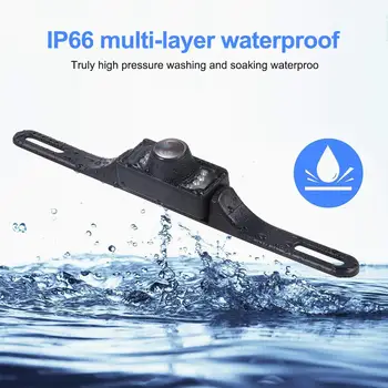 

Camera Reversing Camera Long License Plate Plug - In Car Camera Infrared Night Vision Car Reversing Camera