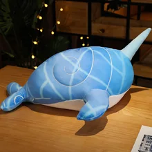 

Yuanshen Game Surrounding Plush Toy Whale Swallowing Whale Series Doll Plush Toy Two-dimensional Whale Big Pillow Christmas Gift