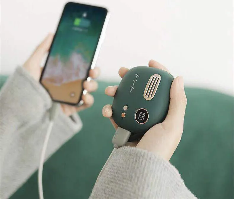 Зарядное устройство USB 2020 DC5V/2A портативный внешний аккумулятор грелки для рук и