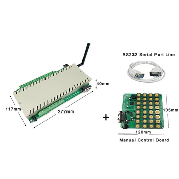 

Kincony 16+8CH WiFi Wireless Remote Control Smart Home Automation Module Controller System IP TCP Relay Switch Domotica Homekit