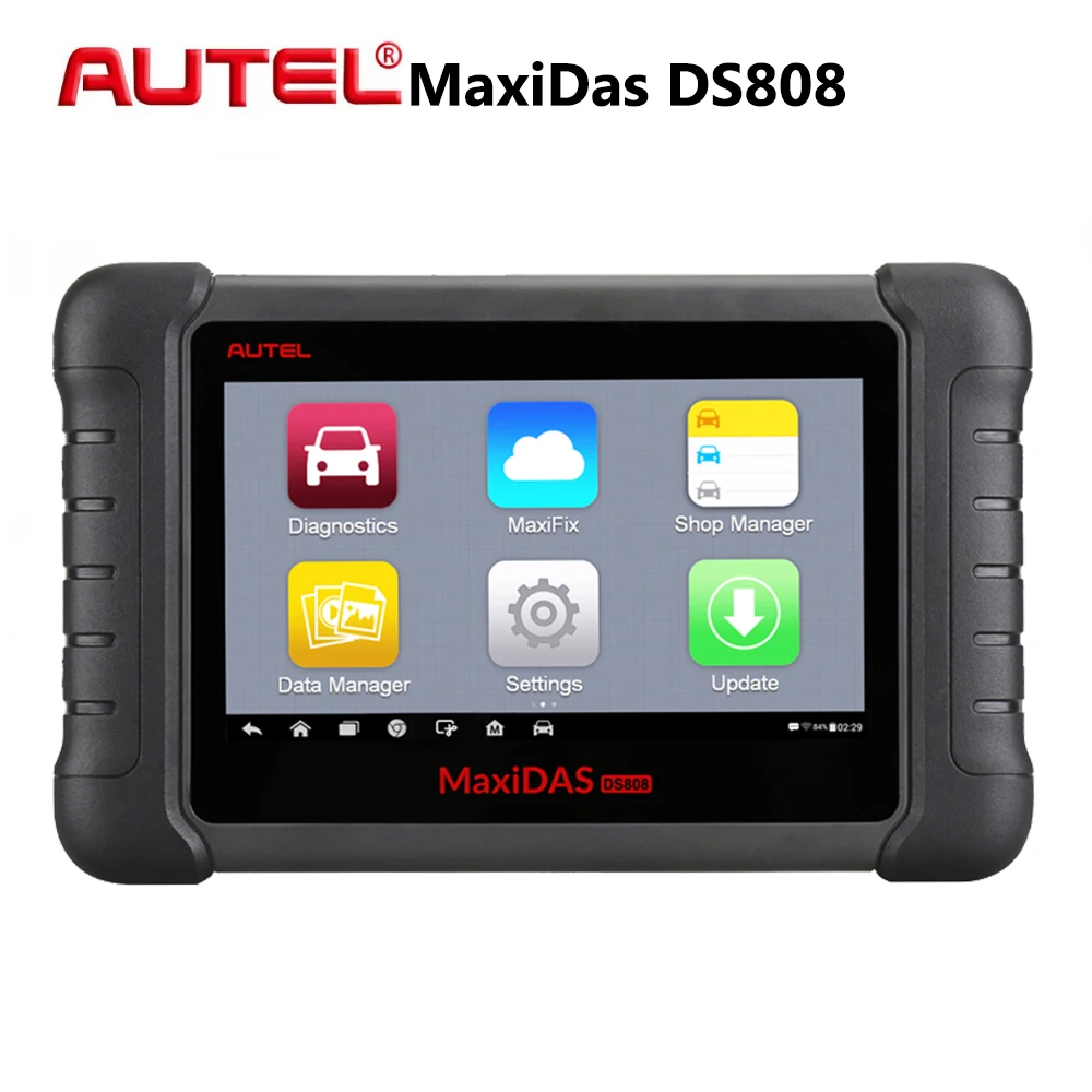 Autel MaxiDAS DS808 все системы автомобильный диагностический инструмент автомобильный диагностический сканер профессиональные универсальные инструменты автоматического сканирования PK MS906
