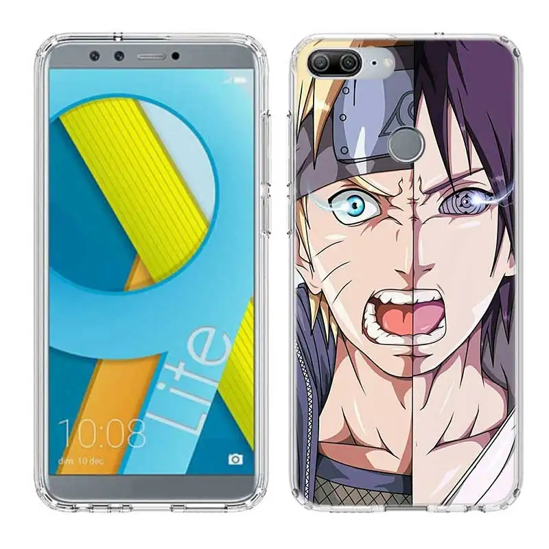 Naruto Anime Frosted Fundas Heart Phone Case For Huawei Honor 20 9 Pro 8X 10 lite 9X 8A 8C 8S V20 20i Y5 Y6 Y7 Y9 2019 Cover