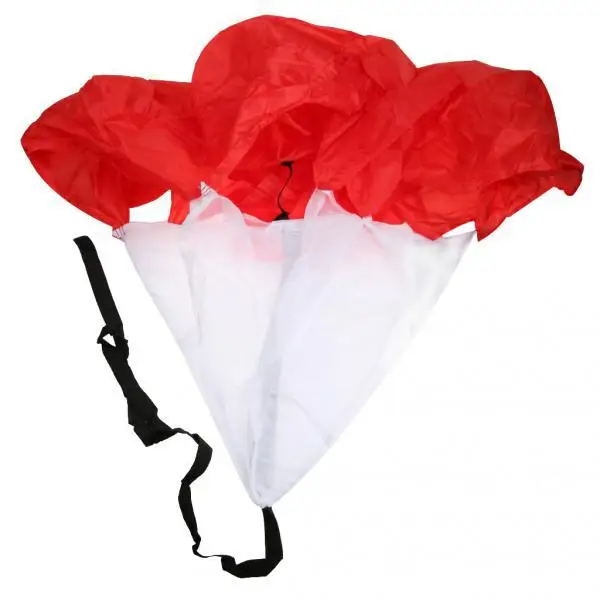 2 шт. скоростной Запуск силовой желоб футбольный тренировочный парашют