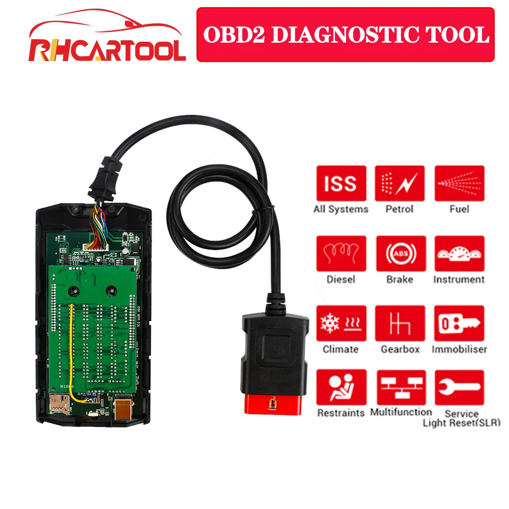 tcs cdp OBD2 Multidiag PRO автомобильный диагностический инструмент для benz kia gm mazda 2016 00 keygen