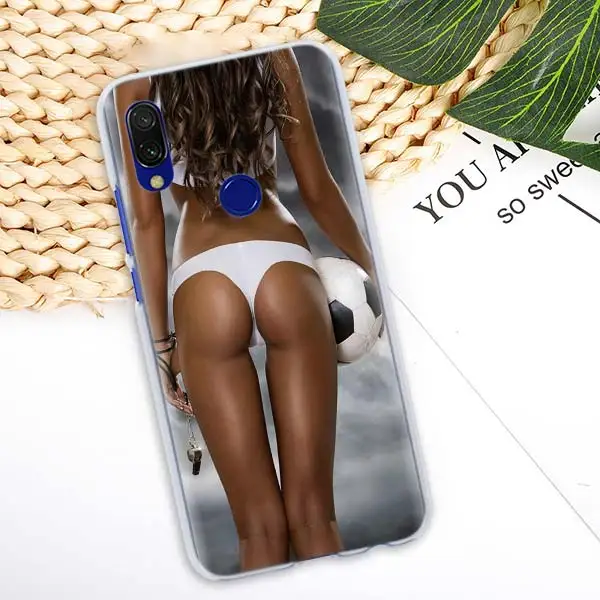 Красивые задники сексуальные чехлы для девочек для Xiaomi Redmi K20 Pro Note 7 7S Y3 Note 6 5 Plus 6A 7A S2 GO жесткий чехол для телефона - Цвет: 06