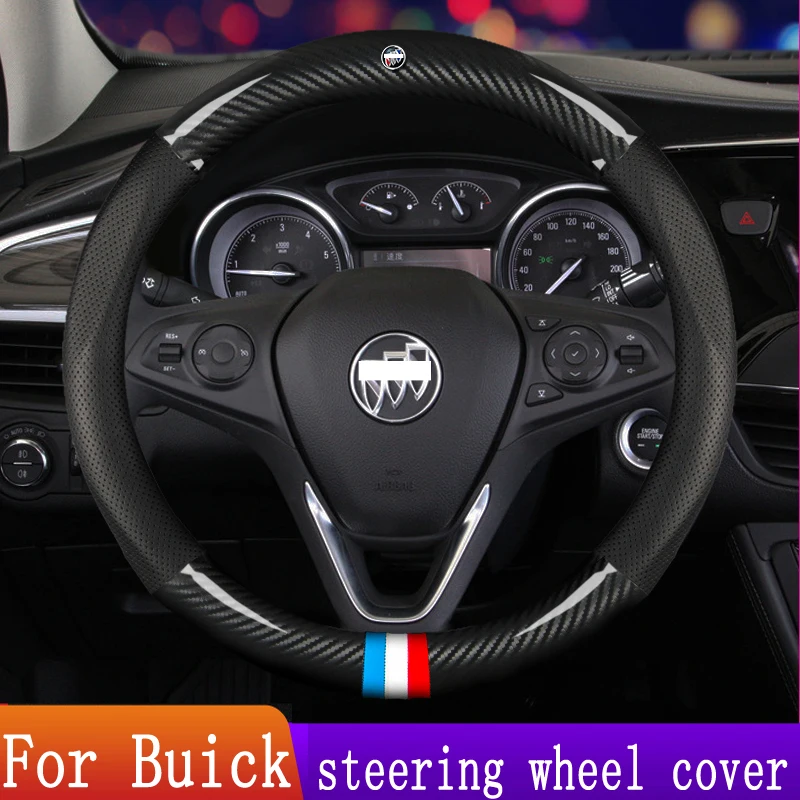 Buick новый Oncoway кожаный чехол на руль для нового Regal VIA Lang Yinglang GL6GL8 руля автомобиля |