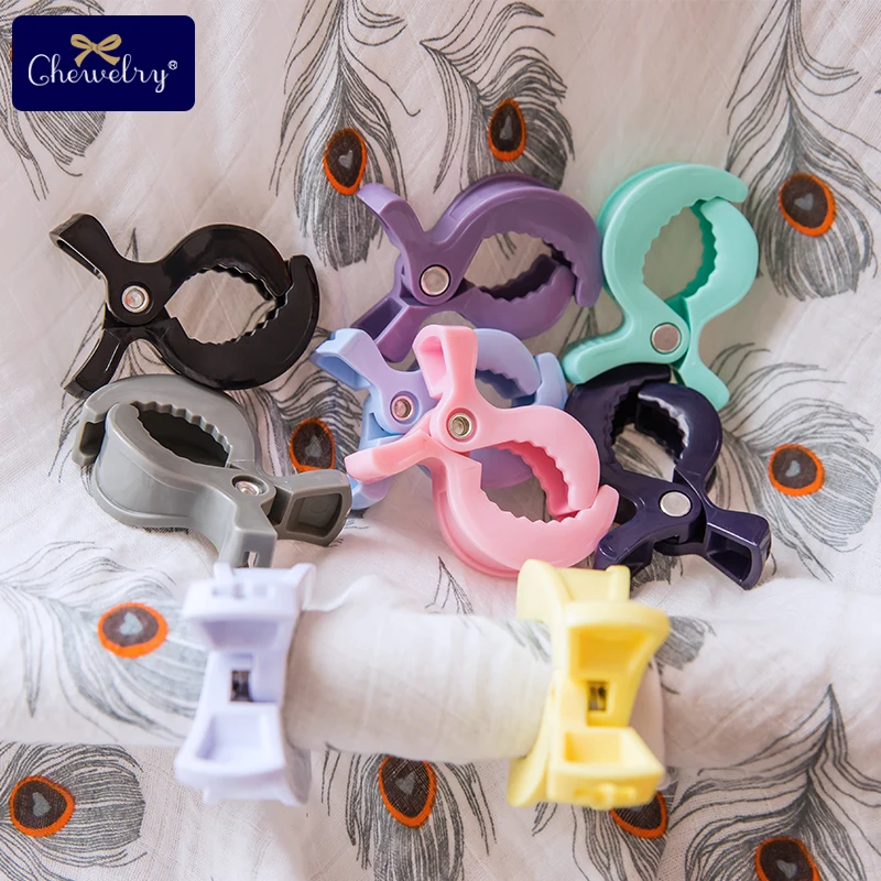 

6Pc Blanket Clips Baby Play Gym Accessories Colorful Pram Stroller Peg To Hook Cover Newborn Pram Toys Stroller Supplies Gifts