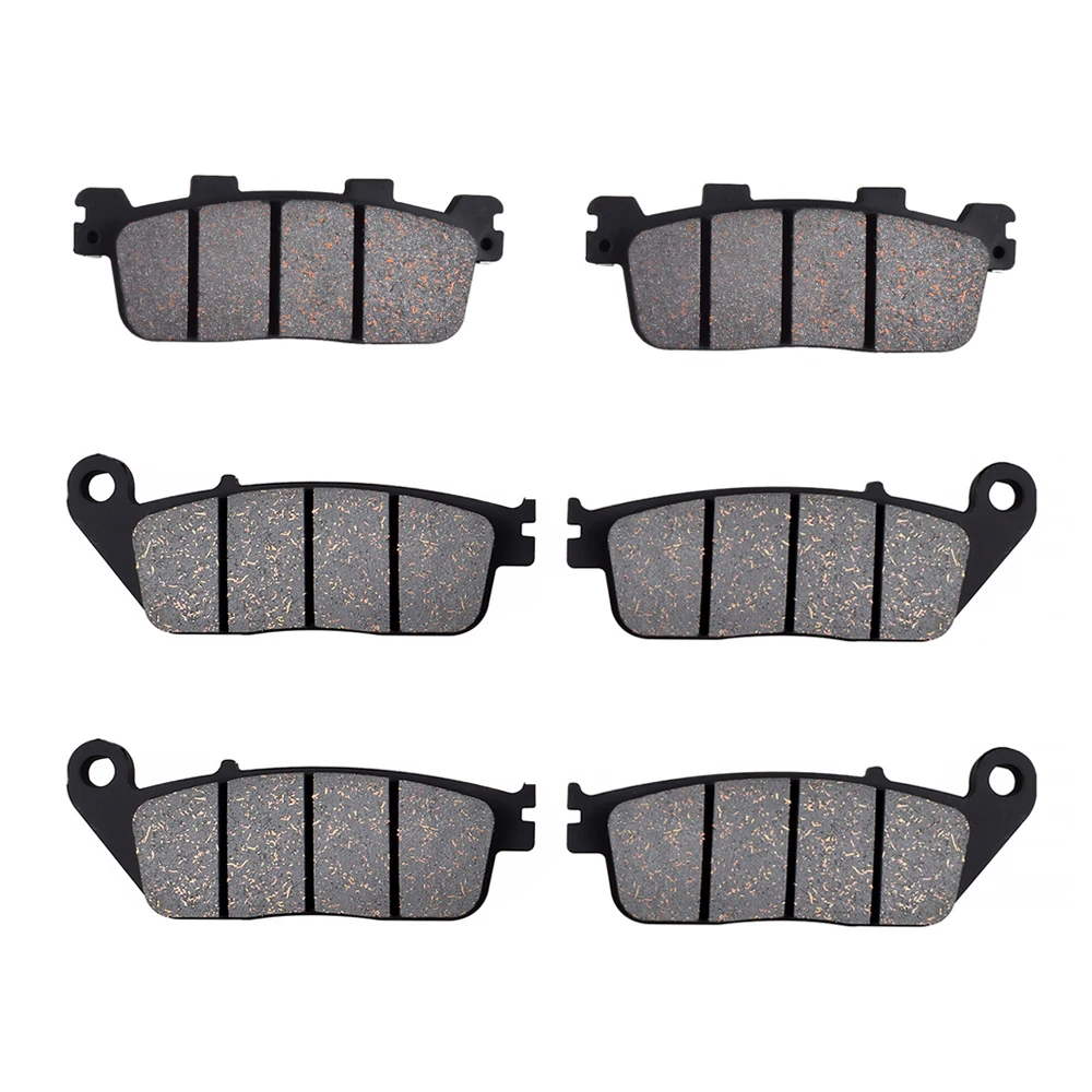 

For KYMCO Xciting 250 T71000 2005 Motorcycle Front Rear Brake Pads Brake Disks