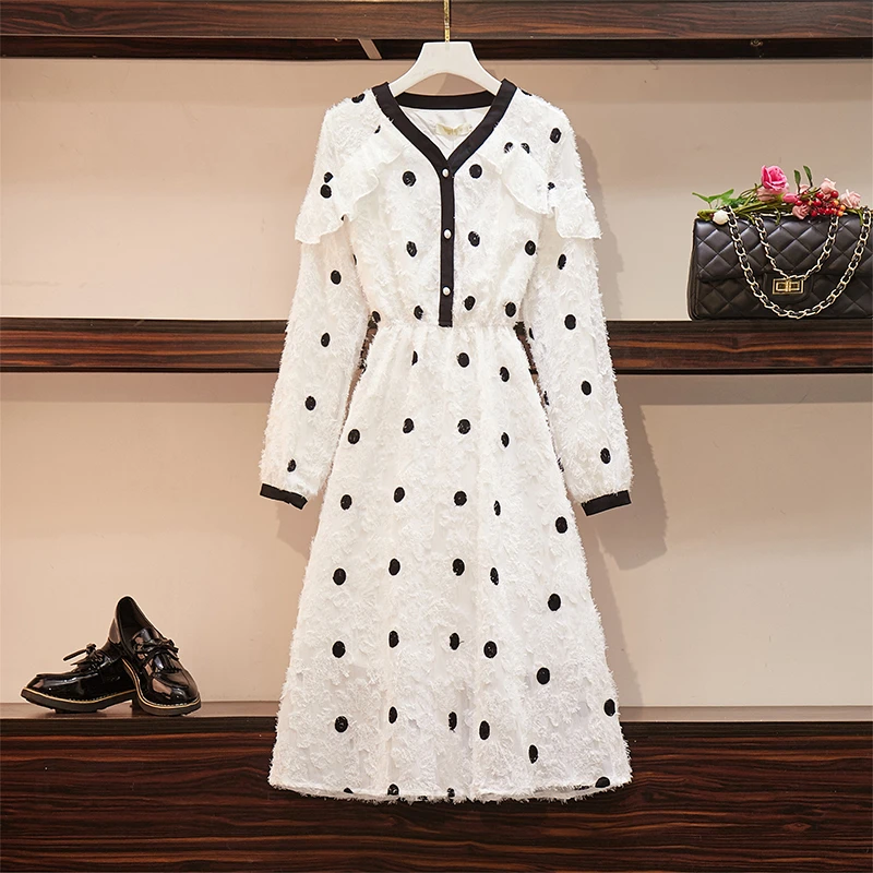 white tasseled embroidered midi dress