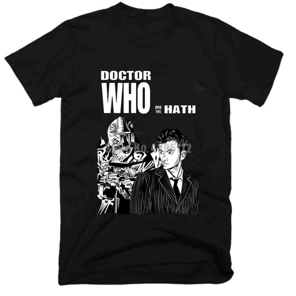 

Doctor Who And The Hath Womens T Shirts Women Streetwear 2019 Tshirt 3D Print Tee Shirt 100% Cotton T-Shirt Big Size Women