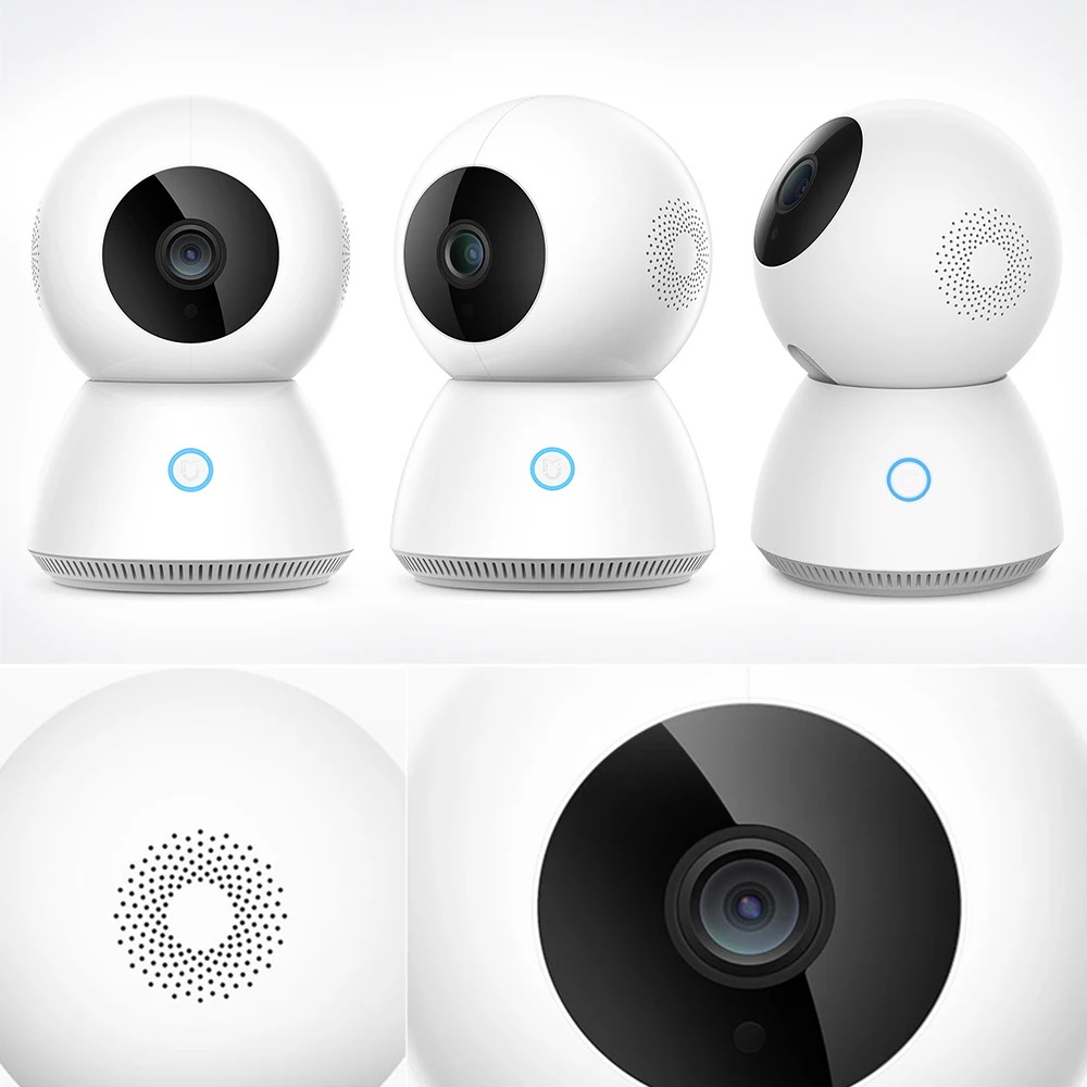 Умная камера Xiaomi Mijia Xiaobai улучшенная версия ИИ управление 1080p IP 360 градусов
