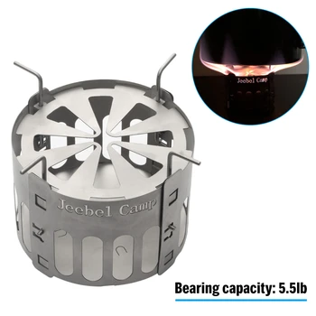 

Super Lightweight Titanium Alcohol Stove Bracket Mini Alcohol Furnace Support Folding Spirit Stove Stand for Backpacking Camping