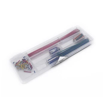 

Hot Sell 140 pcs U Shape Solderless Breadboard Jumper Cable Wire Kit for arduino Shield for arduino raspberry pi Drop Shipping