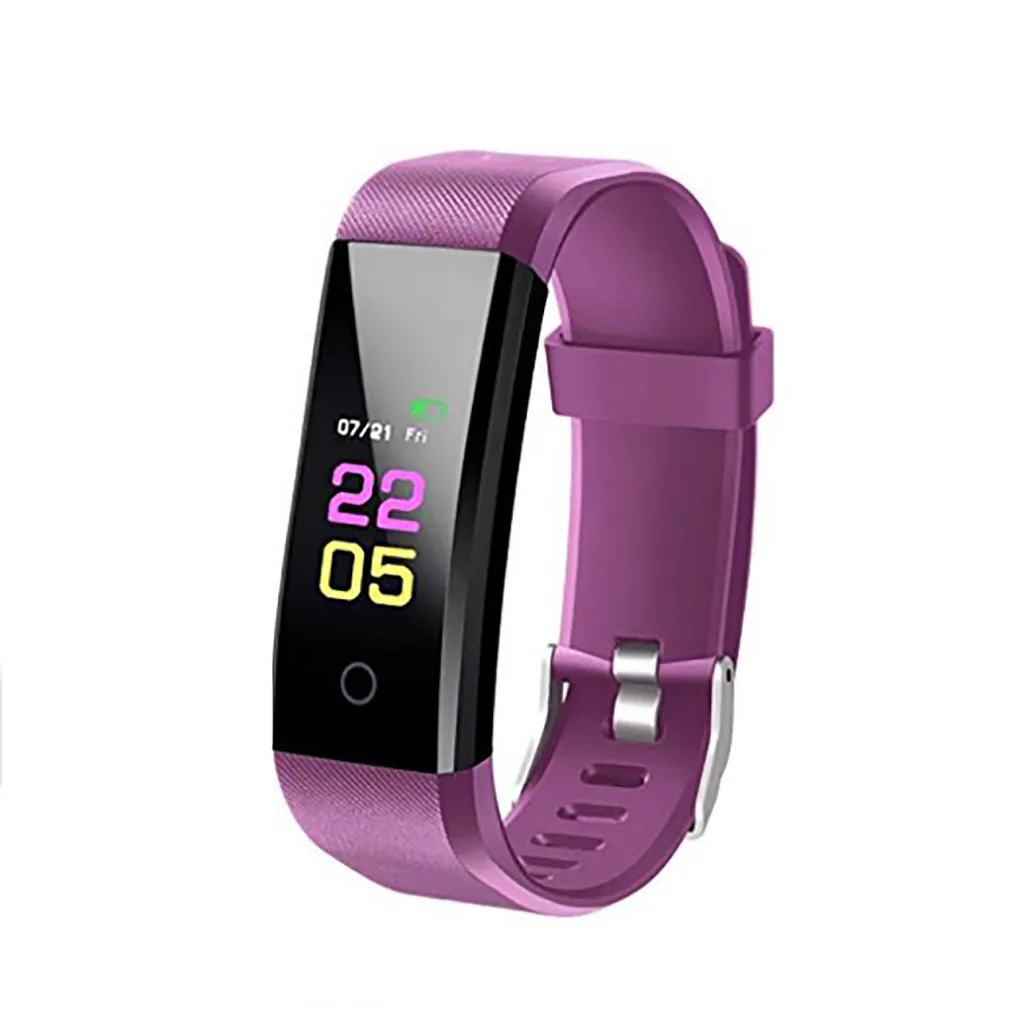 Смарт-Браслет Smartwatch для спорта монитор для сна и фитнеса Счетчик калорий Часы с шагомером для детей женщин мужчин FW4