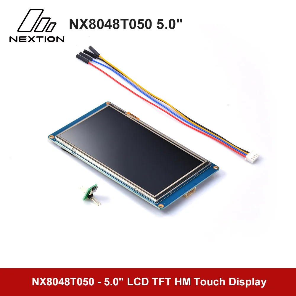 Интеллектуальный сенсорный дисплей Nextion NX8048T050 5 0 &quotHMI USART TFT ЖК модуль с помощью