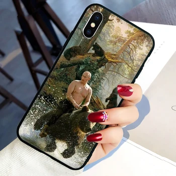 

Vladimir Putin Riding Soft Silicone phone cover case for iphone 5 5S SE 2020 6 6S 7 8 plus X XR XS 11 Pro Max