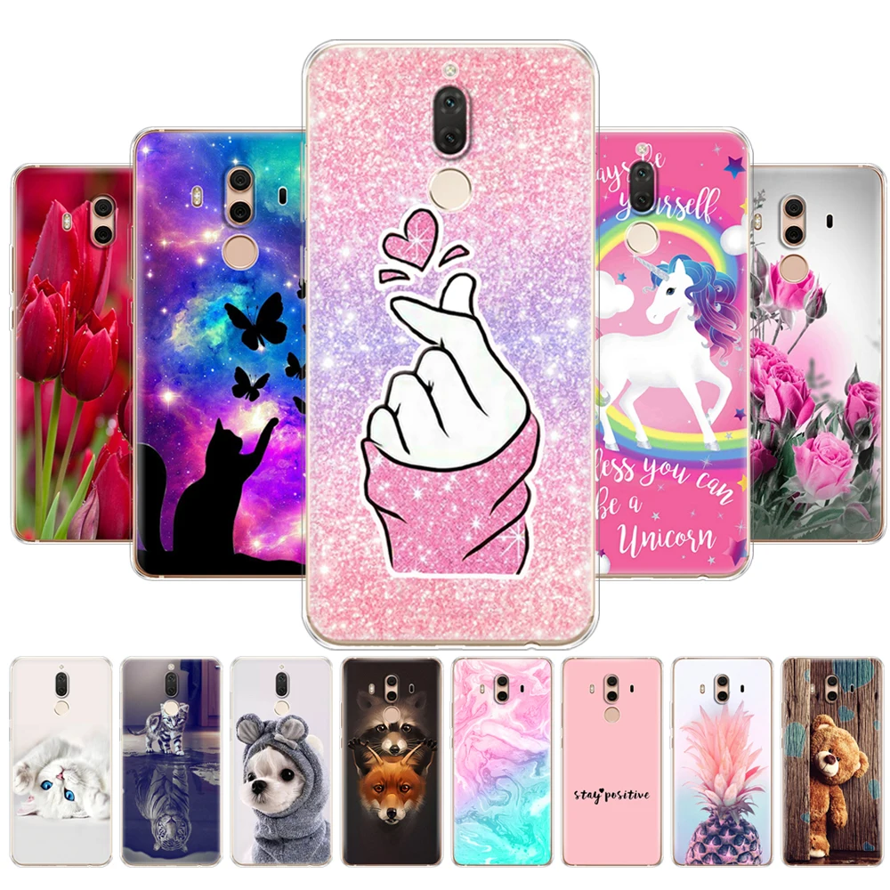 Per Huawei Mate 10 Lite Custodia Su Nova 2I Cover Posteriore In Silicone Morbido Tpu Per Huawei Mate 10 Pro Custodia Per Mate 10 Paraurti Coque