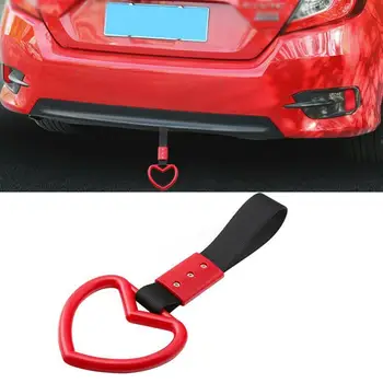 

New JDM Racing HANDLE STRAP RING with Strong nylon strap for SUBWAY TRAIN BUS HANDLE STRAP CHARM Drift Car enthusiast Universal