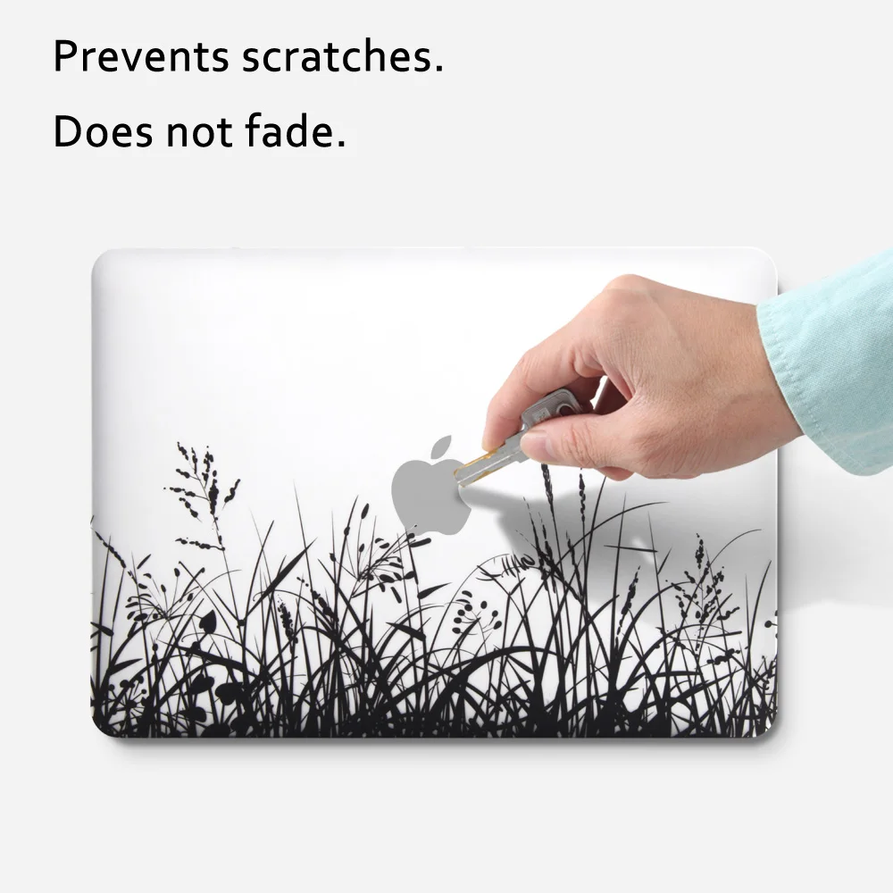 Креативный чехол для ноутбука с 3D принтом для MacBook Air Pro retina 11 12 13 15 дюймов с сенсорной панелью, чехол+ прозрачная крышка для клавиатуры