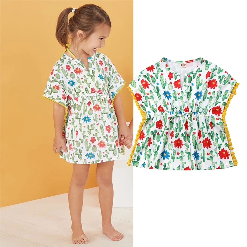 little girl swim cover ups