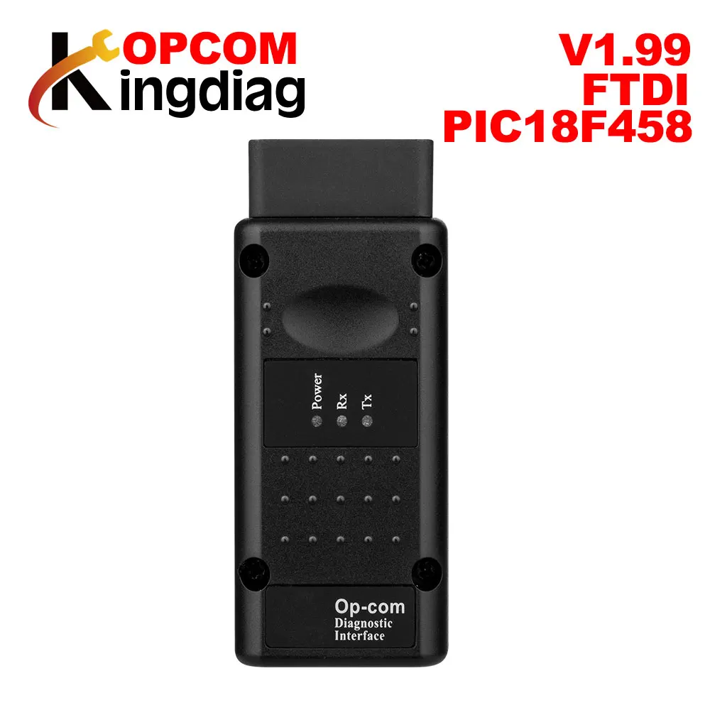 3 шт. OPCOM для Opel V1.65/V1.7/V1.78/V1.99 с PIC18F458 FTDI op com OBD2 диагностический инструмент интерфейс