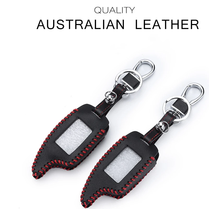 

Car Alarm Shape Leather Case Cover For Scher-Khan Magicar Only Fit M5 Scher Khan Magicar 5 LCD Remote for Starline