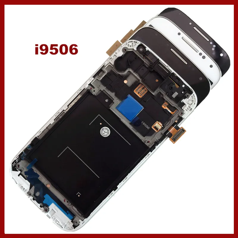 Высокий экран S4 i9506 lcd для samsung Galaxy SIV Super AMOLED дисплей кодирующий преобразователь